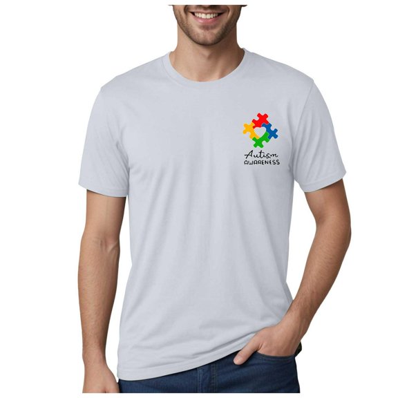 TANGQIOP Men Short Sleeve T-Shirts with Casual Solid Color 3D Printed Crew Neck Loose Fit Quick Dry Moisture Wicking Breathable White XL