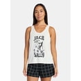 thumbnail image 1 of Disney Nightmare Before Christmas Women's and Women's Plus Tank Top and Shorts Pajama Set, 2-Piece, Sizes XS-3X, 1 of 5
