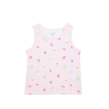 Garanimals Toddler Girl Printed Jersey Tank, Sizes 18M-5T