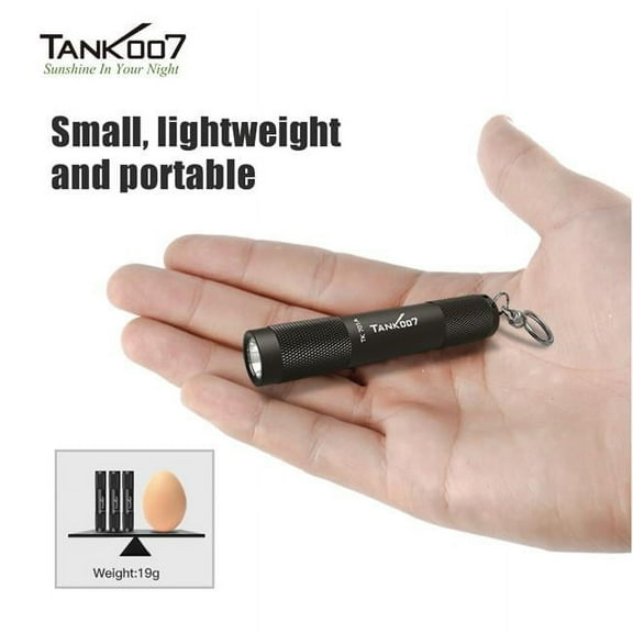TANK007 TK701A TK701A Portable Mini Pocket Waterproof LED Camping Keychain Flashlight