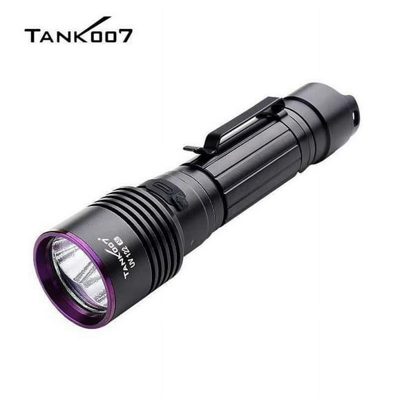 TANK007 UV122 Dual LEDs Flashlight - White Light Plus 365Nm UV Light