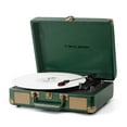 thumbnail image 1 of Record Player with Bluetooth, TANLANIN Vintage Turntable 3-Speed Suitcase Style with Built-in Speakers, USB Recording, Great Gift for Him/Her, Green, 1 of 12