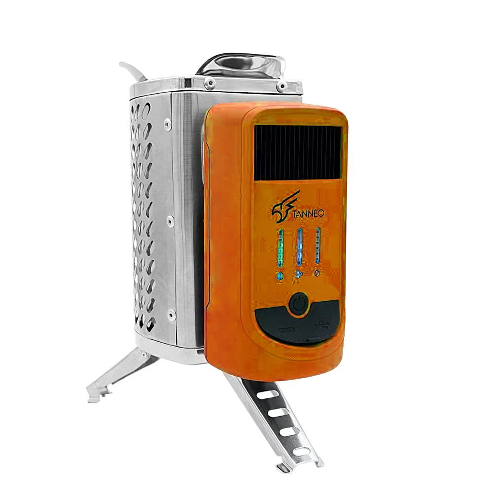 TANNEO Electric Furnace Portable Generating for Camping and Picnic USB Rechargeable SmokeFree Stove for Cooking