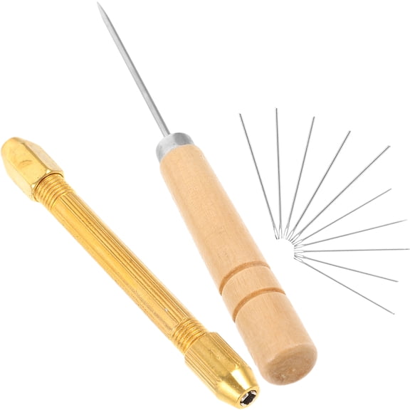 TANOM Hair Transplant Needle Doll Wig Accessories Crochet Needles Tool The Tools Metal Wood Alloy