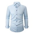 thumbnail image 1 of TANSILING Men's & Big Men's Classic Fit Dress Shirt with Long Sleeves, Sizes S-3XL, 1 of 6