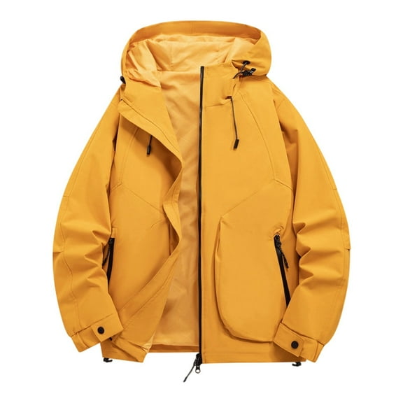 TANYSU Women Men Lightweight Windproof Breathable Jacket For Autumn Winter Windbreaker Long Sleeve Hood Zipper Coats Solid Color Tops Comfort