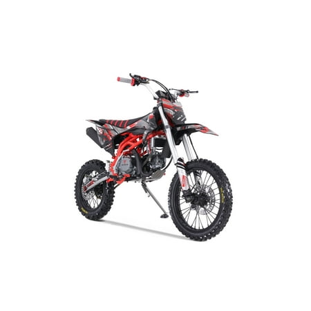 TAO MOTOR 140cc DBX1 Dirt Bike Air Cooled, 4-Stroke Engine Kick Start 17inch Front Wheels 14inch Rear Wheels - Black