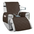 thumbnail image 1 of TAOCOCO 100% Waterproof Recliner Chair Covers,Anti-Slip Recliner Couch Slipcovers for Reclining Chair with Packets,Dogs Chair Cover Furniture Protector, Brown, 1 of 9
