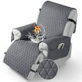 thumbnail image 1 of TAOCOCO 100% Waterproof Recliner Cover, Large Reclining Chair Slipcover Recline Sofa Cover with Non-Slip Granule, Dark Gray, 1 of 9