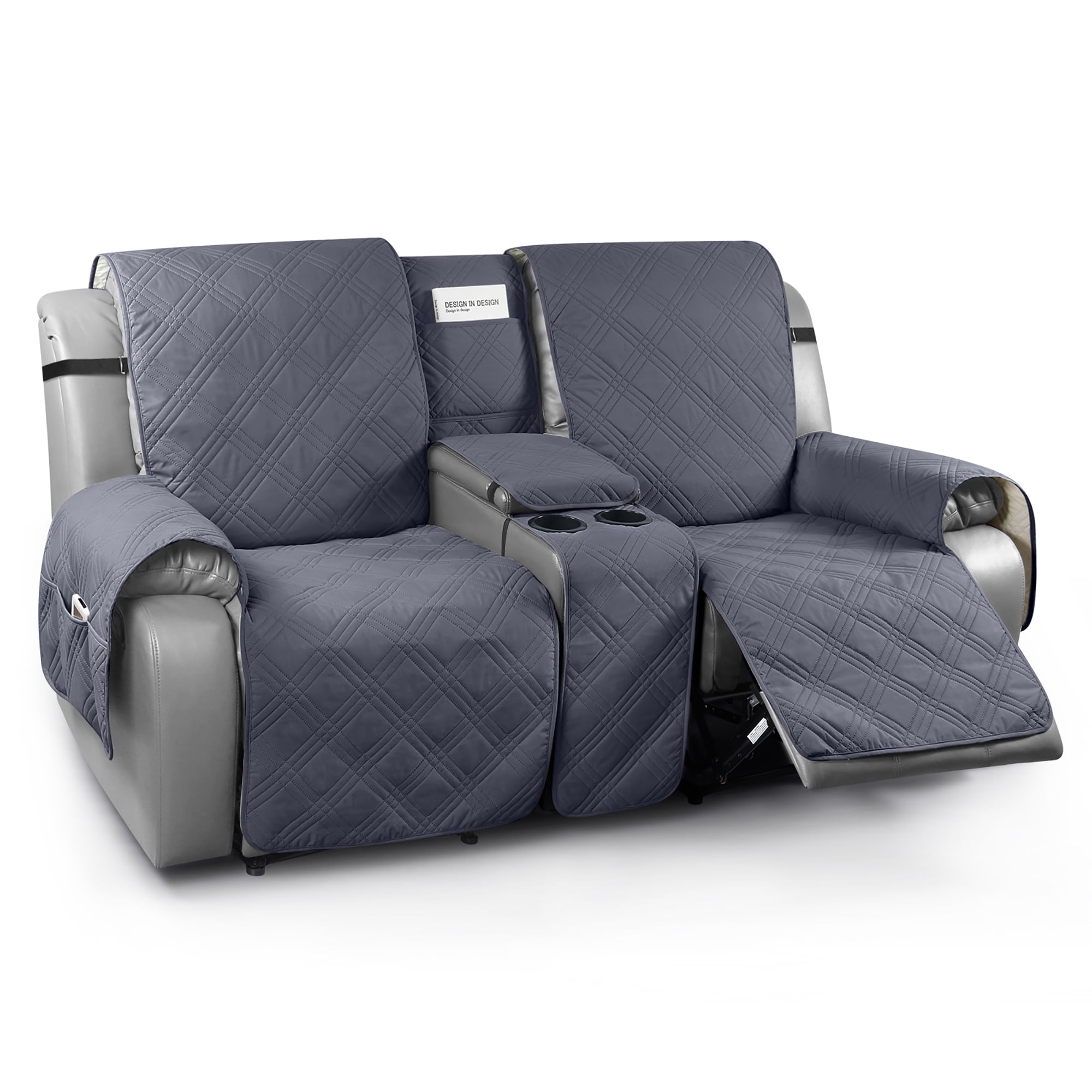 Leather loveseat recliner covers sale
