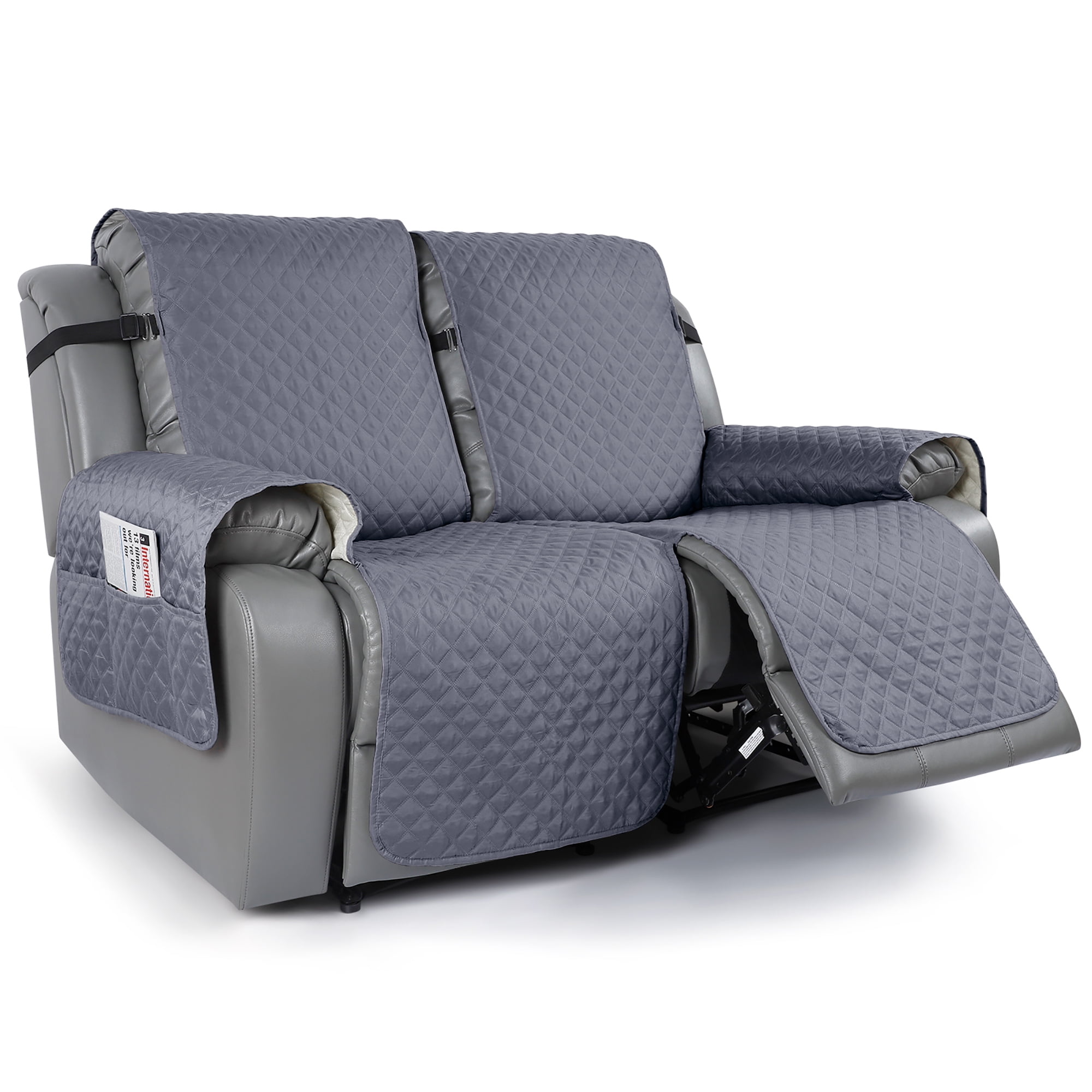 Waterproof Recliner Couch Covers, Sofa Covers 1-Piece Washable Reclining Sofa  Cover Non-Slip Furniture Protector with Elastic Straps Pocket for Dogs,  Pets(Neutral Gray,3 Seater), Price $70. For USA. Interested DM me for  Details 