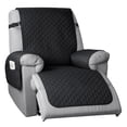 thumbnail image 1 of TAOCOCO Non-Slip Recliner Chair Cover Sofa Slipcover Waterproof Washable Pet Covers Recliner Armchair Furniture Protectors Black 23", 1 of 8