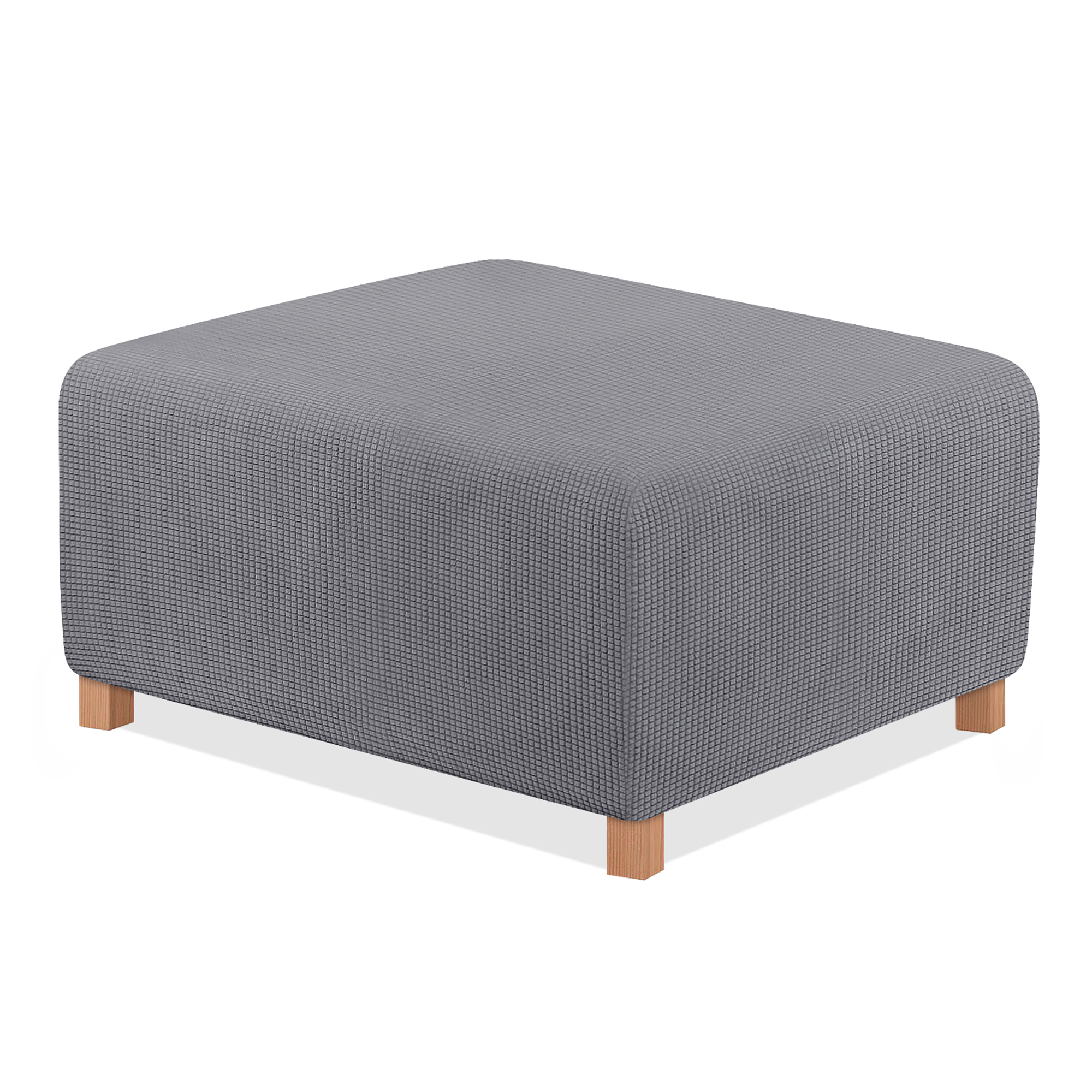 Ludlz Stool Cover Stretching Widely Applied Breathable Square Foot