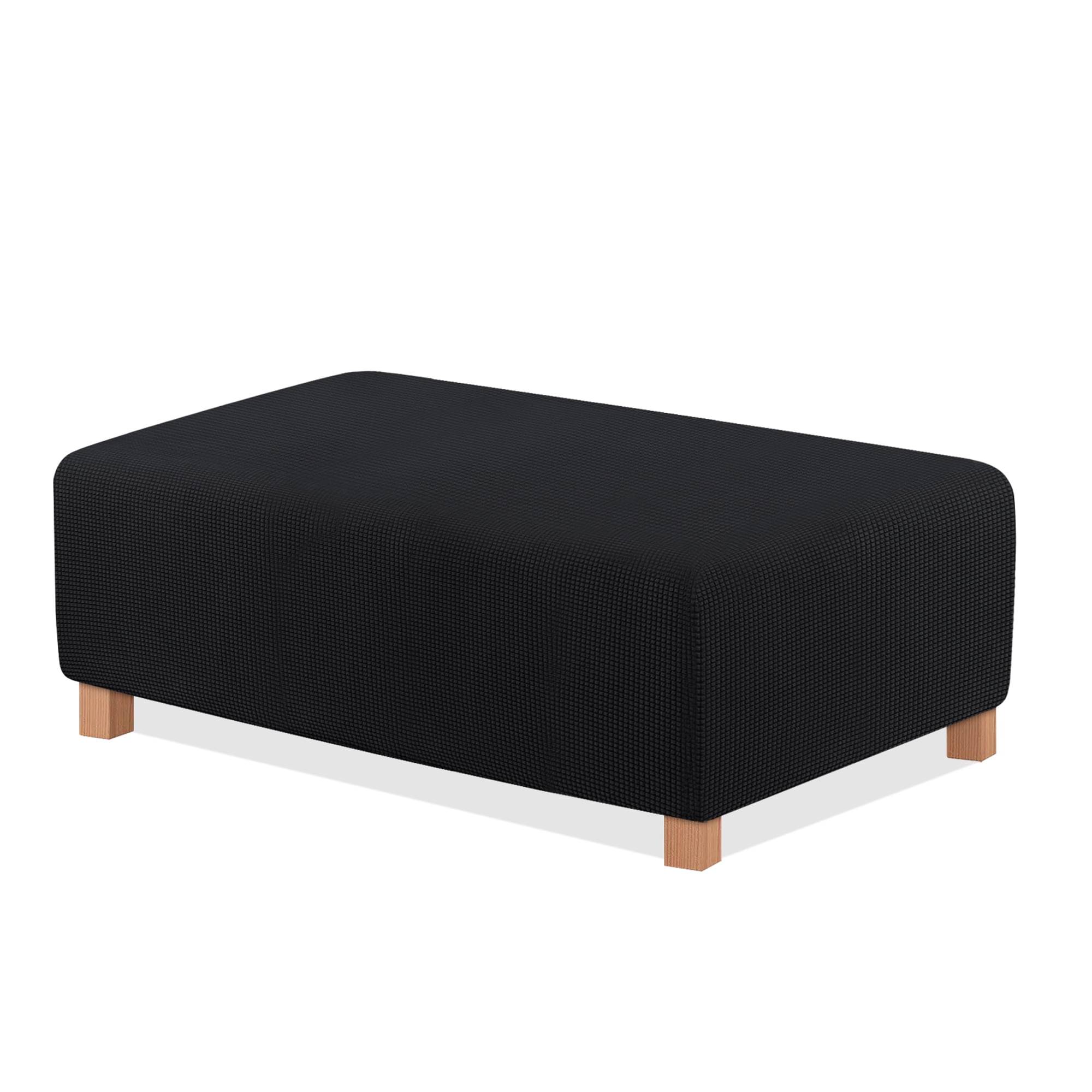 TAOCOCO Oversized Ottoman Slipcover Rectangular Ottoman Cover Footrest