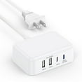 thumbnail image 1 of TAOHAI USB C Charger Adapter 35W Multi Port Wall Charger Block Fast Charging Box for iPhone 15/16 Samsung, 1 of 6