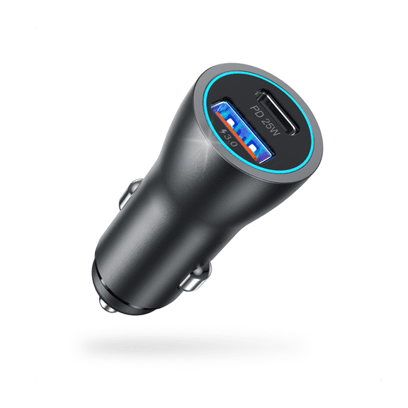 TAOHAI 43W Car Charger USB C Fast Charging Type C Car Charger Adapter for iPhone 16 Pro Max 15 14 13 12,Samsung Galaxy S25 Ultra,Android