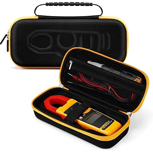 Hard EVA Carrying Case For Fluke 323/324/325 Clamp Meter - Protective Storage Box