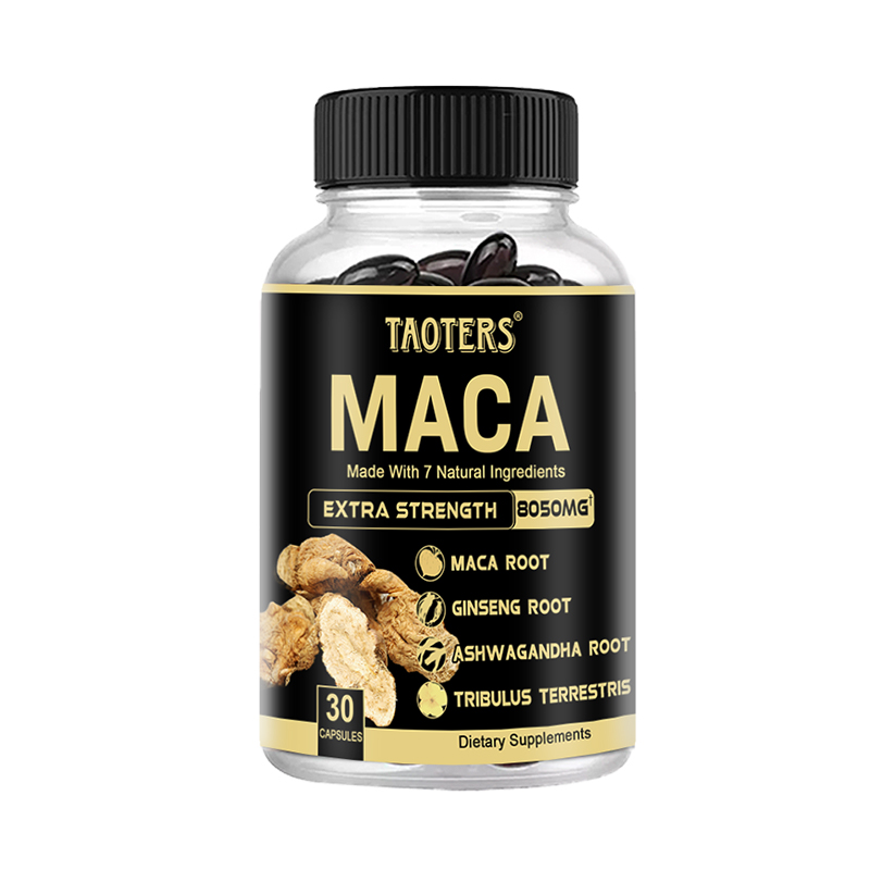 TAOTERS 7in1 Premium Maca Root Capsules Contains Ashwagandha