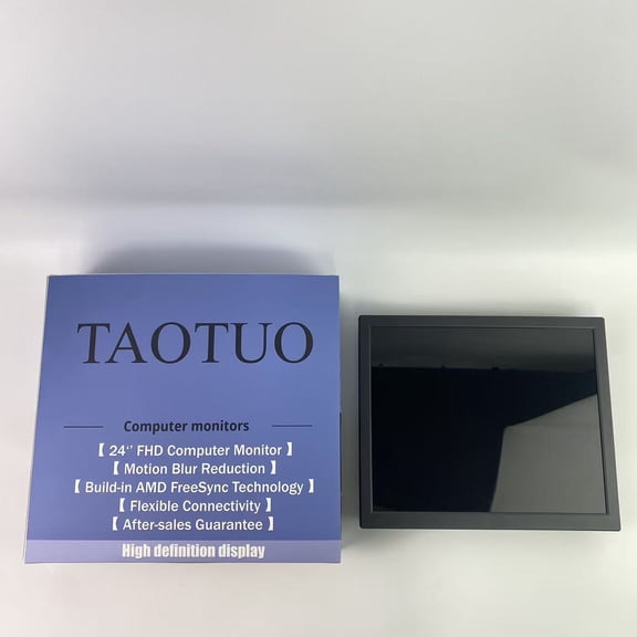 TAOTUO Computer monitors,Computer Monitor -FHD 1080P Gaming Monitor 165Hz VA 1ms Build-in FreeSync, Compatible G-sync, HDMI X2 /DP, VESA Compatible, Tilt Adjustable, Eye Care 24E4
