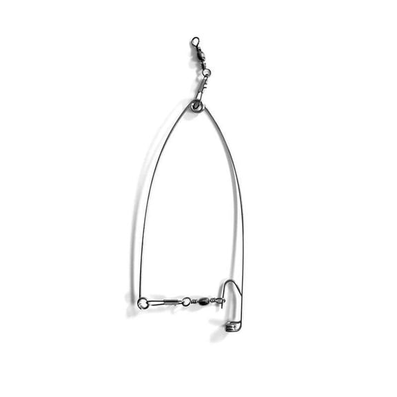 TAOYUN 5 PCS Automatic Fishing Hook Ejection Spring Hook Lazy Person Universal Full Speed Full Speed Ice Fishing Bait Device Emergency Kit R1Y7