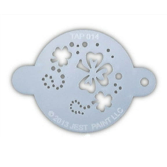 TAP 014 Face Painting Stencil - Shamrock