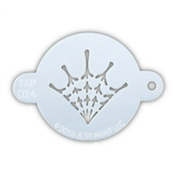 TAP 024 Face Painting Stencil - Spider Web