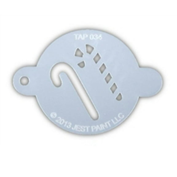 TAP 034 Face Painting Stencil - Candy Cane