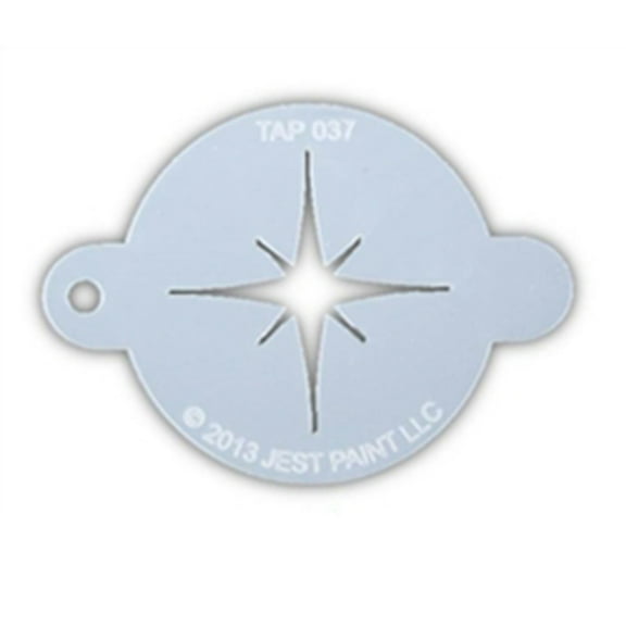 TAP 037 Face Painting Stencil - Christmas Star