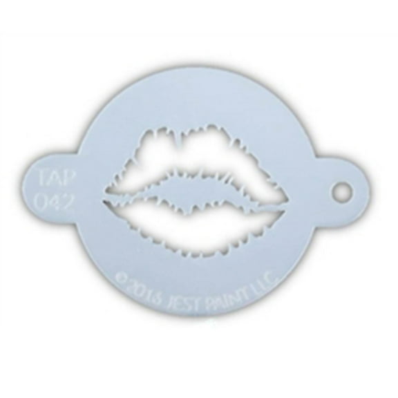 TAP 042 Face Painting Stencil - Lip Print