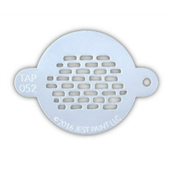 TAP 052 Face Painting Stencil - Bricks