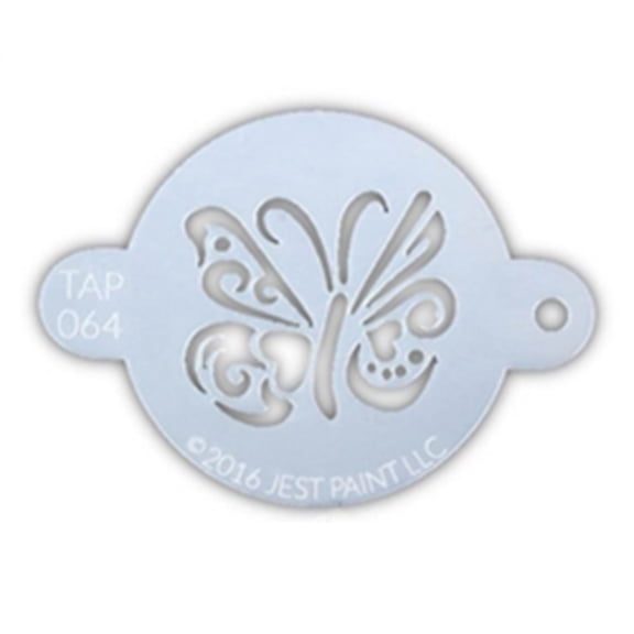 TAP 064 Face Painting Stencil - Ornate Butterfly