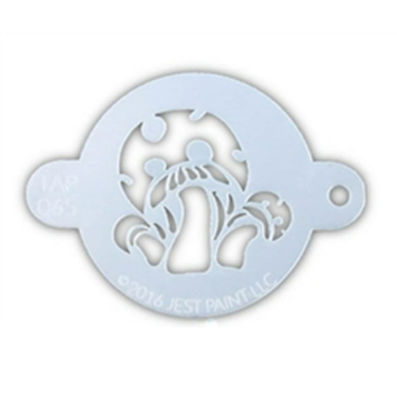 TAP 065 Face Painting Stencil - Mushrooms
