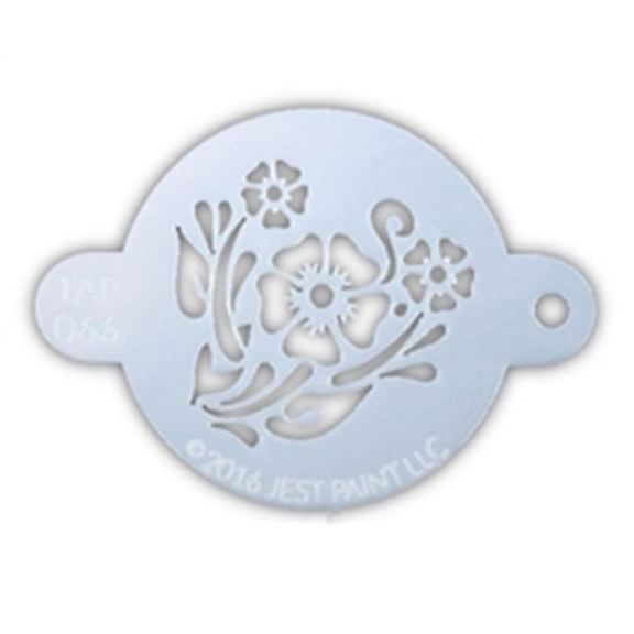 TAP 066 Face Painting Stencil - Flower Garden