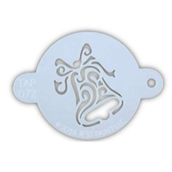 TAP 072 Face Painting Stencil - Christmas Bell