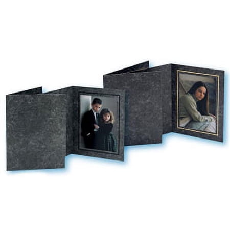 TAP Photo Folder Frame Avanti Black/Black 4x6 - 25 pack