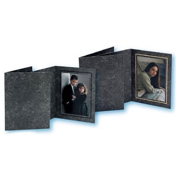 TAP Photo Folder Frame Avanti Black/Gold 8x10 - 25 pack