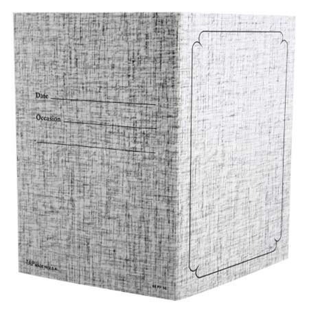 TAP Picture Folder Frame, Gray, for 5x7" Photo. Vertical (25 Pack)
