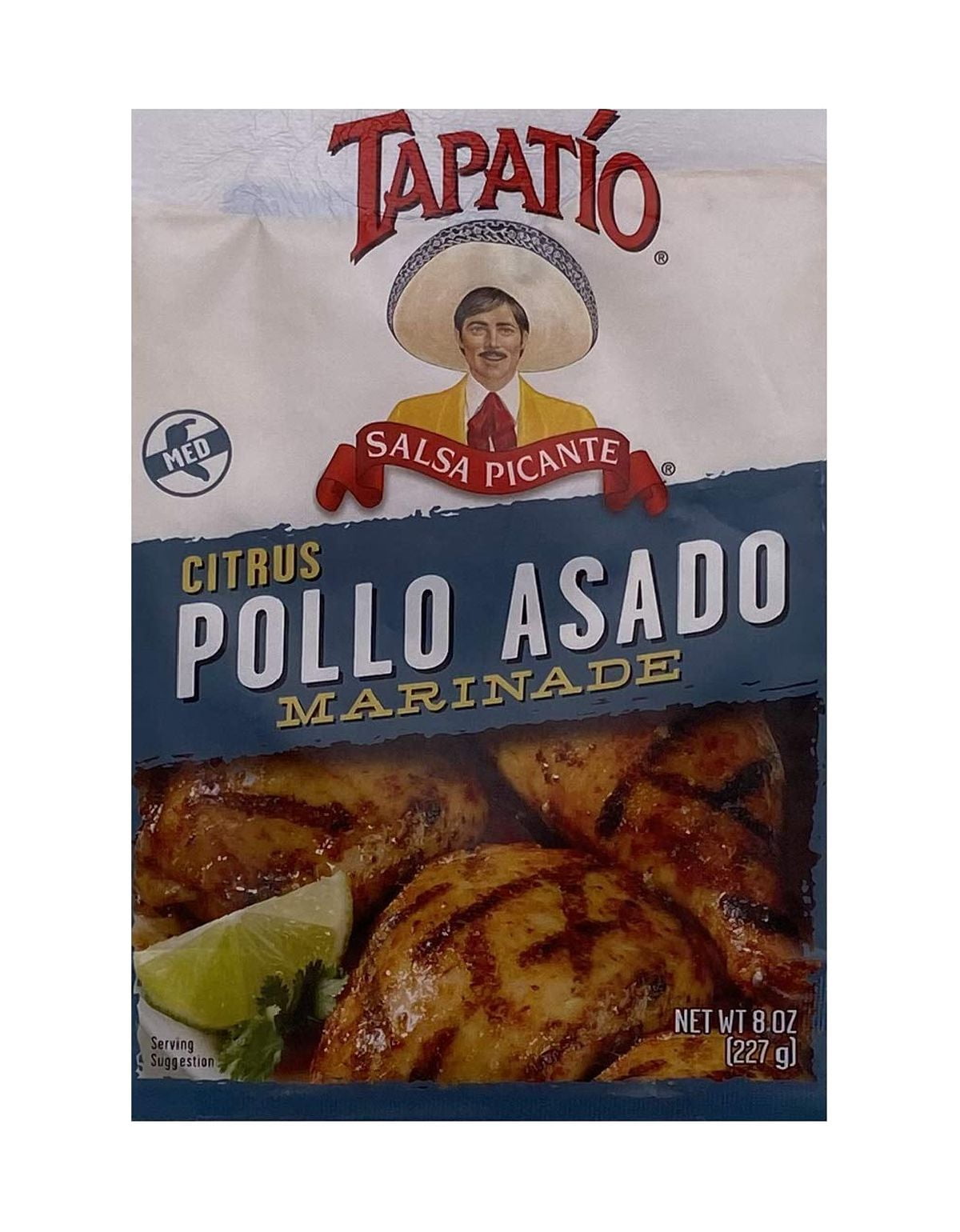 TAPATIO Citrus POLLO ASADO ZS23 Marinade 1-8 oz (227 g) Pouch