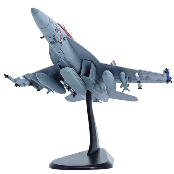 TAPDRA 1/100 Scale F/A-18 Super Hornet Strike Fighter Model for US Navy VFA-102 Diamondbacks Alloy Collection Decor