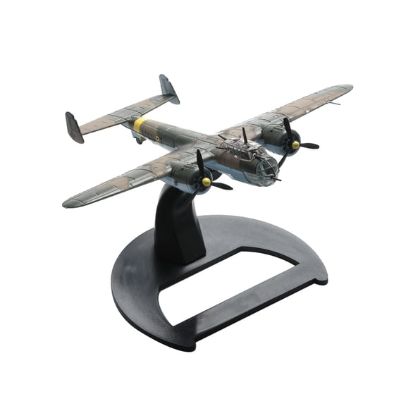 TAPDRA 1:144 Twin Engine Aircraft Model Diecast Alloy Plastic For Hobbyists Collection And Home Office Decoration