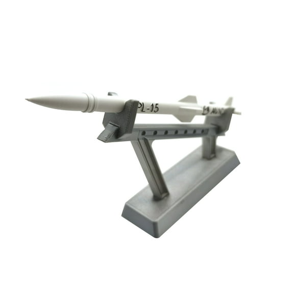TAPDRA 1:20 Scale AVIC PL-15 Air-To-Air Missile Model Latex 3D Printed 7.5in for Collection Display Desk Shelf Aviation Enthusiast
