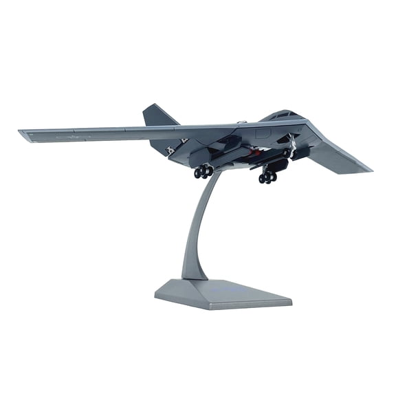 TAPDRA 1:200 Scale H-20 Strategic Bomber Model Alloy Plastic 4.3IN 11X26CM Chinese PLA for Desktop Decor Aircraft Collection Holiday Giving