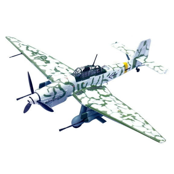 TAPDRA 1/72 Scale WWII German JU-87G2 Stuka Dive Bomber Alloy Model Airplane Desktop Decor Collector Gift