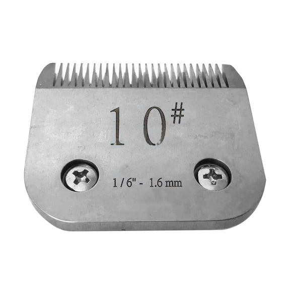 TAPDRA 10F Clipper Blade 1.6mm Pet Grooming Stainless Steel Direct Replacement for Wahl A5 KM2 Clippers Quality