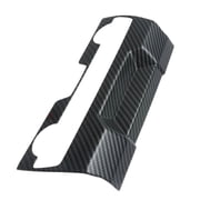 TAPDRA 10th Gen AC Switch Panel Cover 2016 2021 Carbon Fiber Style Interior Trim Console Upgrade Easy Install for Civic