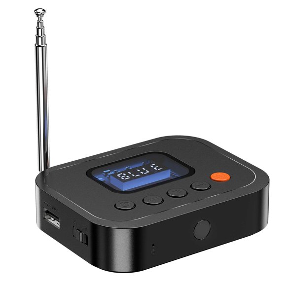 TAPDRA 1200mAh Lithium Battery Bluetooth Receiver LED Display Dual Device Connection For Car Audio System Component