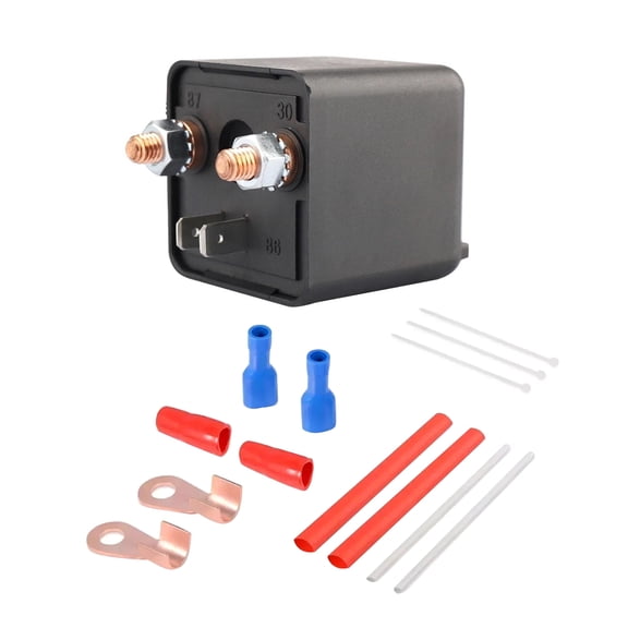 TAPDRA 12V High Current Relay 4-Pin Design 2-Pin Footprint Long Service Life For Vehicle Door Lock Actuator Control