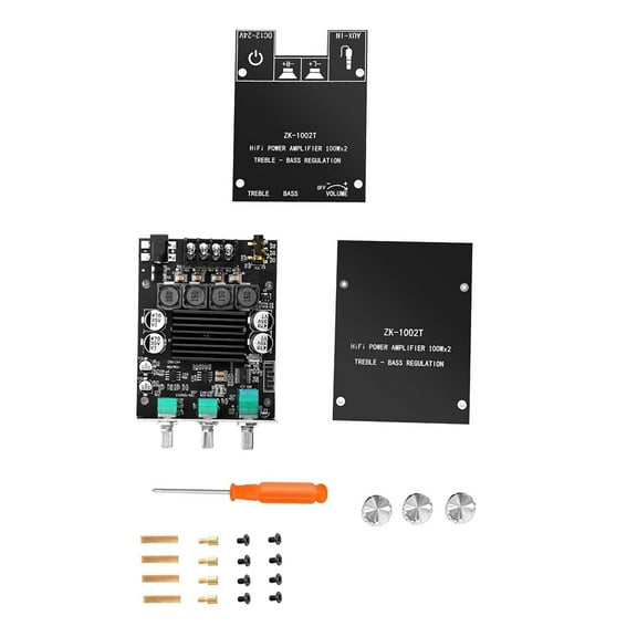 TAPDRA 2.0 Channel Amplifier Board for Speakers AUX Bluetooth Connectivity Dual TPA3116D2 HIFI Chip Wide Applications