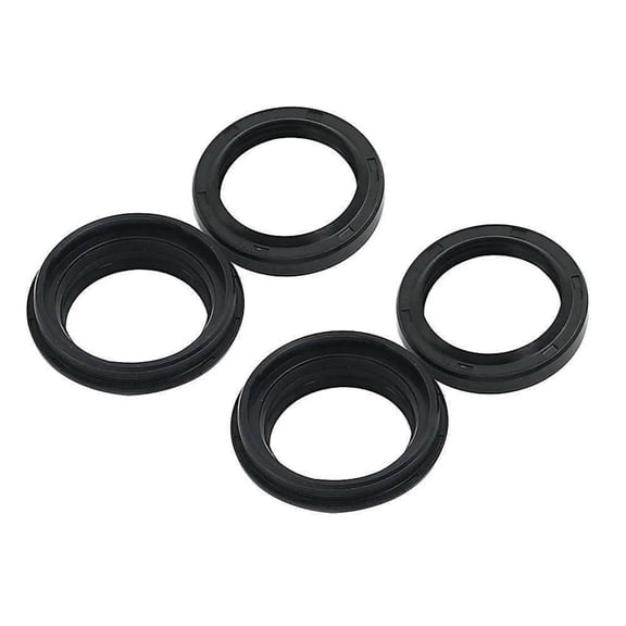 TAPDRA 2 Pairs Fork Seal Kit for Buell Ducati Harley Indian Kawasaki Suzuki Yamaha Motorcycle Rubber Direct Replacement