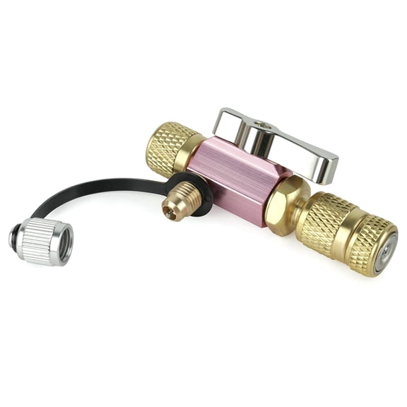 TAPDRA 20 Micron Deep Vacuum Valve Core Removal Tool Double O-Ring Seal For Refrigerant System Leak Prevention Work